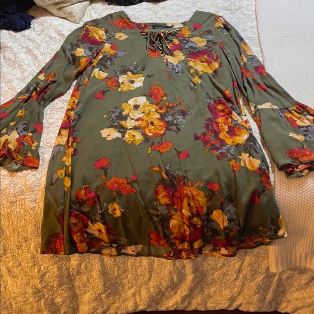 Blu pepper floral dress